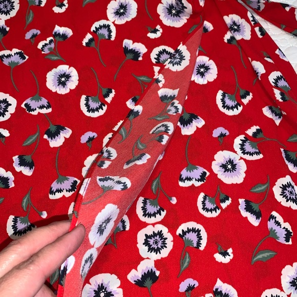 Jcrew Factory Women’s mini wrap dress. size 6 - Picture 5 of 8